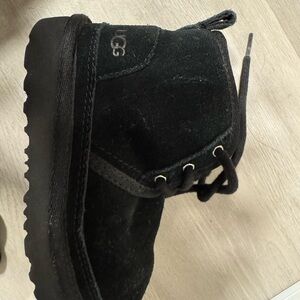 UGG Dark Suede Ankle Boots